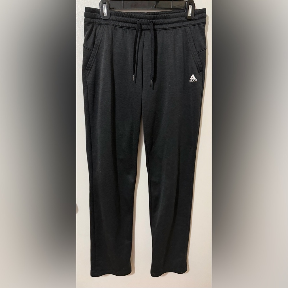Adidas ClimaWarm Black Jogger Pants Women’s Medium Athletic Sweatpants